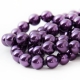 Necklace "Classic Violet Pearls"