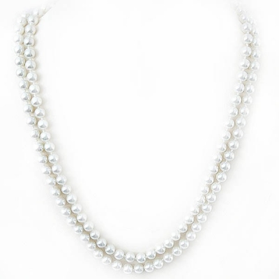 Naszyjnik "Classic White Pearls"