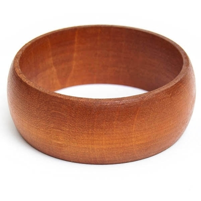 Pale Brown Wooden Bangle