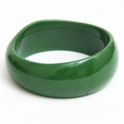Green Plastic Bangle