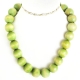 Necklace "Green Beads"