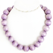 Necklace "Violet Beads"