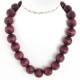 Necklace "Violet Beads"
