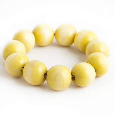 Bangle "Yellow Beads"