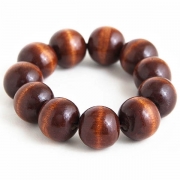 Bangle "Brown Beads"