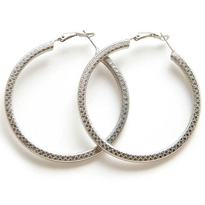 Earrings "Silver Rings"
