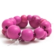 Kolczyki "Pink Beads"