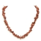 Necklace "Coral Stones"