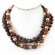 Necklace "Chocolates Beads"